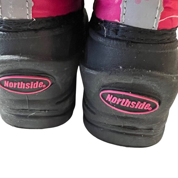 Northside Kids Waterproof Winter Boots Size‎ 10 Pink & Purple - Picture 4 of 7